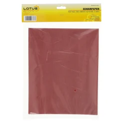 Lotus Verfspullen>Schuurpapier vel hout 230 x 280 mm K180