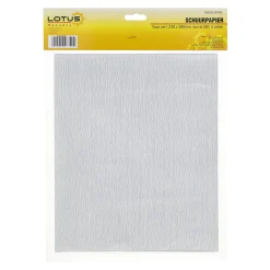 Lotus Verfspullen>Schuurpapier vel verf 230 x 280 mm K180