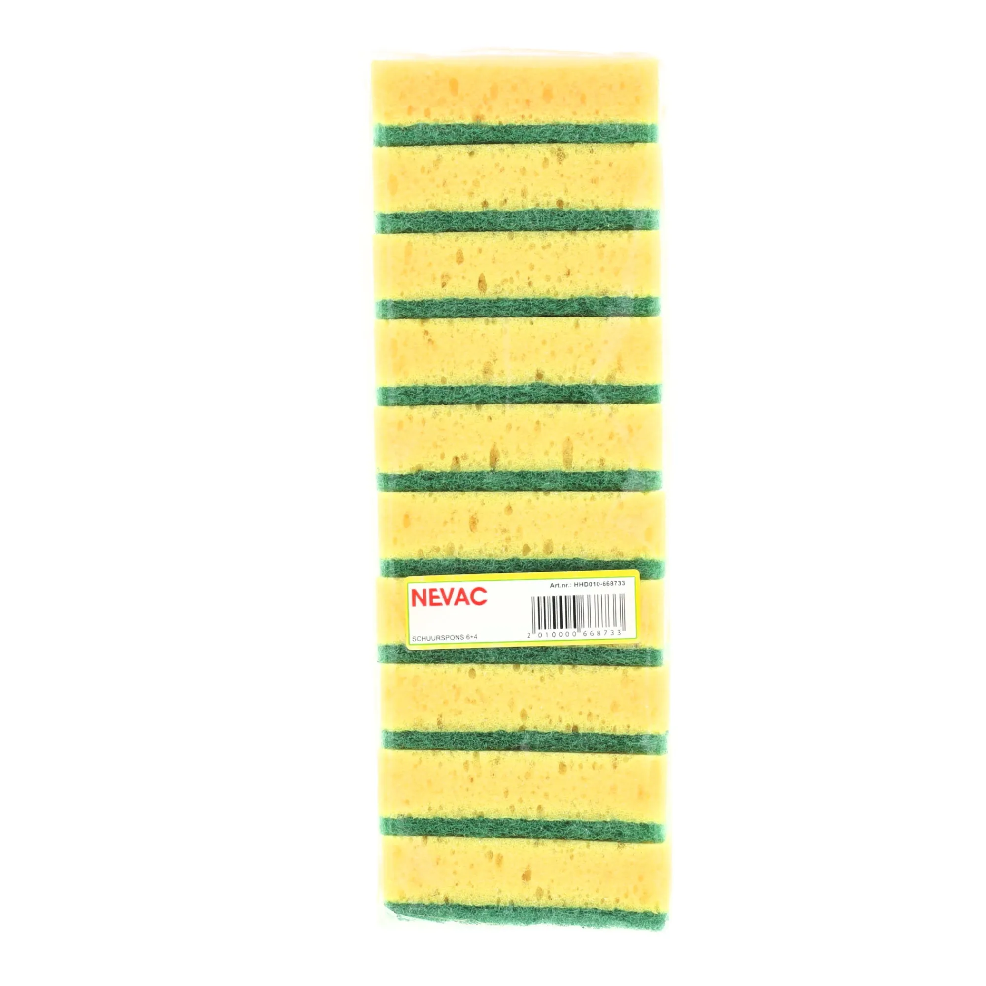 Nevac Schoonmaken>Schuurspons 6+4