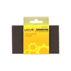 Lotus Verfspullen>Schuurspons 123x73x25.4x240