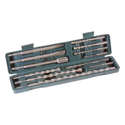 Lotus Toebehoren Elektrisch Gereedschap>SDS boren en beitelset 12-delig met koffer