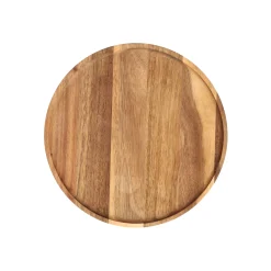 Koken & Tafelen>Serveerplank Acacia rond 27cm