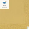 Duni Koken & Tafelen>Servet 33 x 33 cm gold 20st