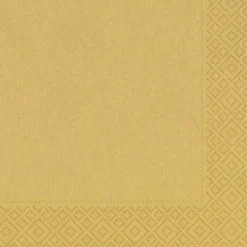 Duni Koken & Tafelen>Servet 33 x 33 cm gold 20st