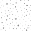 Duni Kerstdecoratie>Servet 24 x 24 cm Silver Stardust