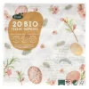 Duni Pasen|Koken & Tafelen>Servet 33x33cm eggs & feathers 20st