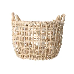 Gusta Woondecoratie>Set van 2 manden wit