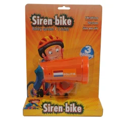 Eddy Toys Fietsspullen>Sirene Fiets Politie 3 Geluiden