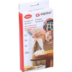 Alpina Koken & Tafelen>Slagroomspuit 23-delig