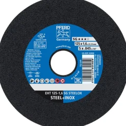 Pferd Toebehoren Elektrisch Gereedschap>Slijpschijf EHT125-1,6 SG staal+RVS