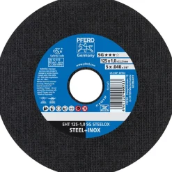 Pferd Toebehoren Elektrisch Gereedschap>Slijpschijf EHT125-1,0 SG staal+RVS