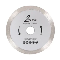 2-Force Toebehoren Elektrisch Gereedschap>Slijpschijf gesloten Ø125 mm 22,2as
