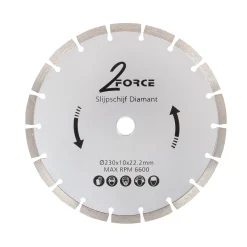 2-Force Toebehoren Elektrisch Gereedschap>Slijpschijf open Ø230 mm 22,2as