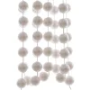Decoris Kerstdecoratie>Slinger kraal 270 cm winterwit