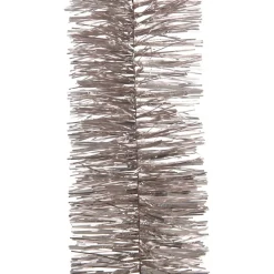 Decoris Kerstdecoratie>Slinger poederroze 270 cm