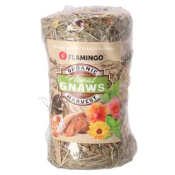 Smulti Knaagdieren Snacks>Snack hooirol bloemendip 200gr