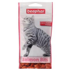 Beaphar Kattensnoepjes>Snack kat Malt Bits+Zalm 35gr