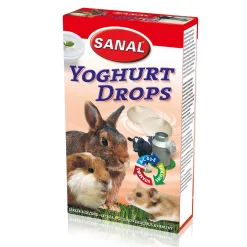 Sanal Knaagdieren Snacks>Snack knaagdier drop yoghurt 45g