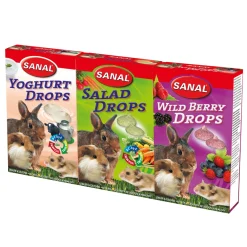 Sanal Knaagdieren Snacks>Snack knaagdier 3-pack drops
