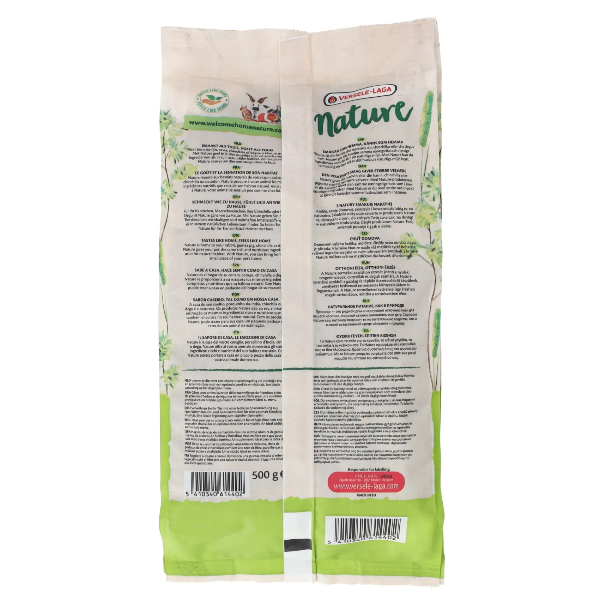 Versele Laga Knaagdieren Snacks>Snack nature fibers 500gr