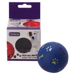 Friendly Pet Hondenspeelgoed>Snackbal ankton 7.5cm assorti