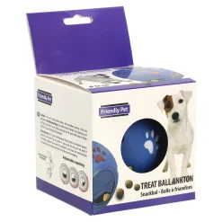 Friendly Pet Hondenspeelgoed>Snackbal ankton 11cm assorti