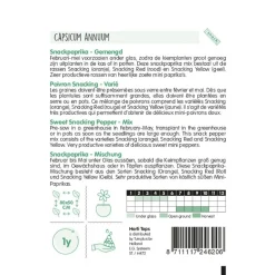 Horti Tops Moestuin>Snackpaprika mix