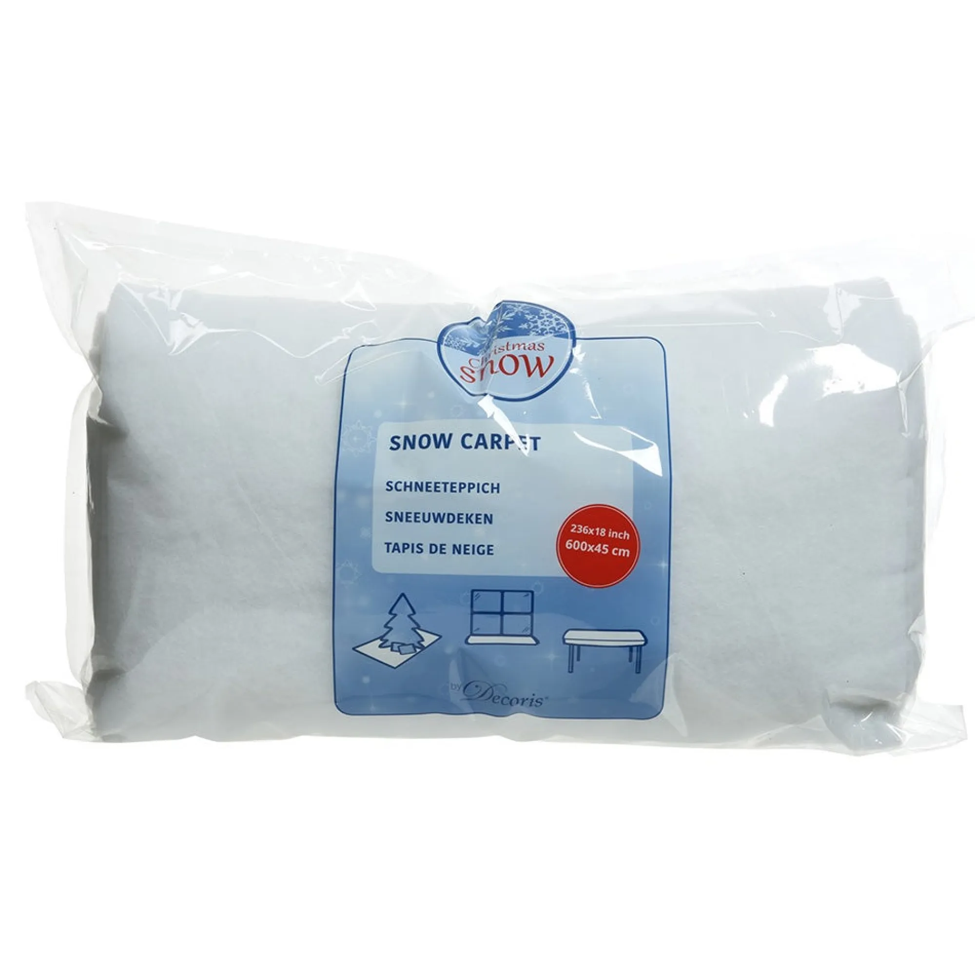 Decoris Kerstdecoratie>Sneeuwdeken 600 x 45 cm
