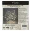 O'malley Kerstdecoratie>Sneeuwvlok acryl 80 LED warm wit