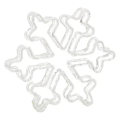 O'malley Kerstdecoratie>Sneeuwvlok acryl 80 LED warm wit