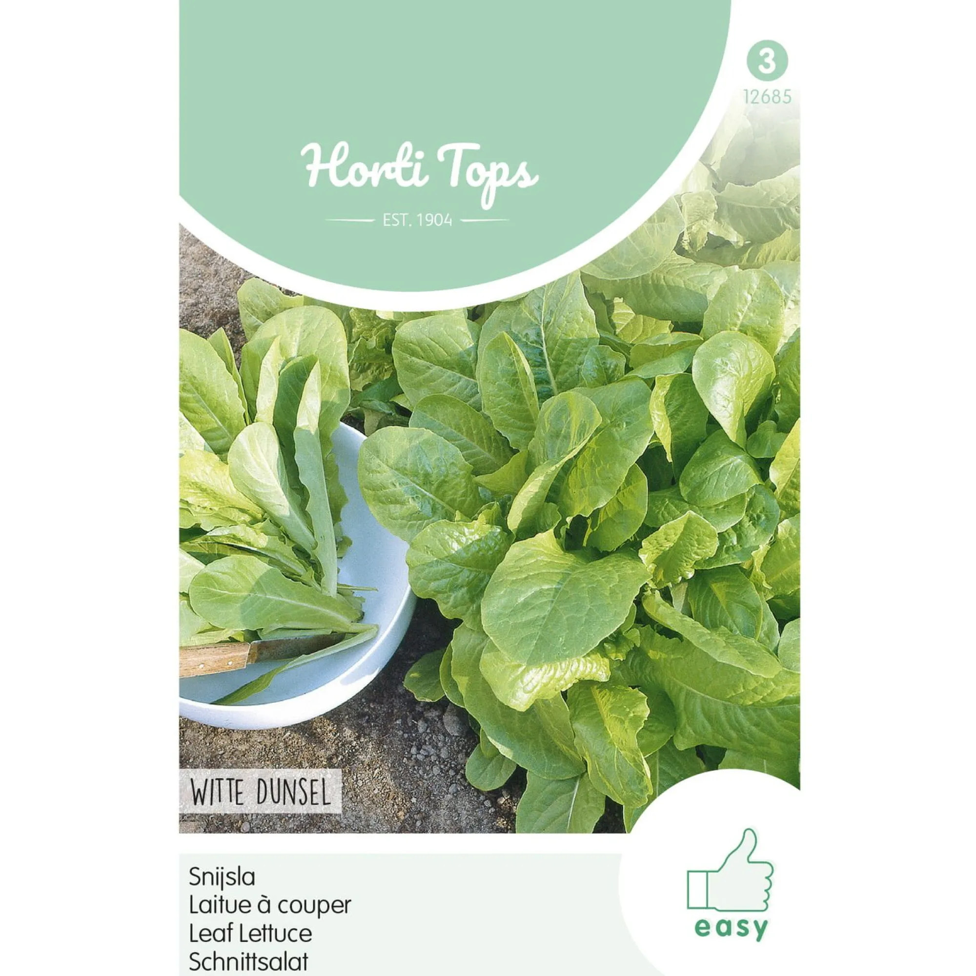 Horti Tops Moestuin>Snijsla Witte Dunsel