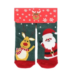 Kerstkleding>Sok kerst 2 pak 39-42