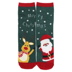 Kerstkleding>Sok kerst 2 pak 39-42