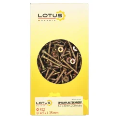Lotus Bouw>Spaanplaatschroef 4,5 x 35 mm 200st