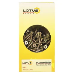 Lotus Bouw>Spaanplaatschroef 4,5 x 30 mm 200st