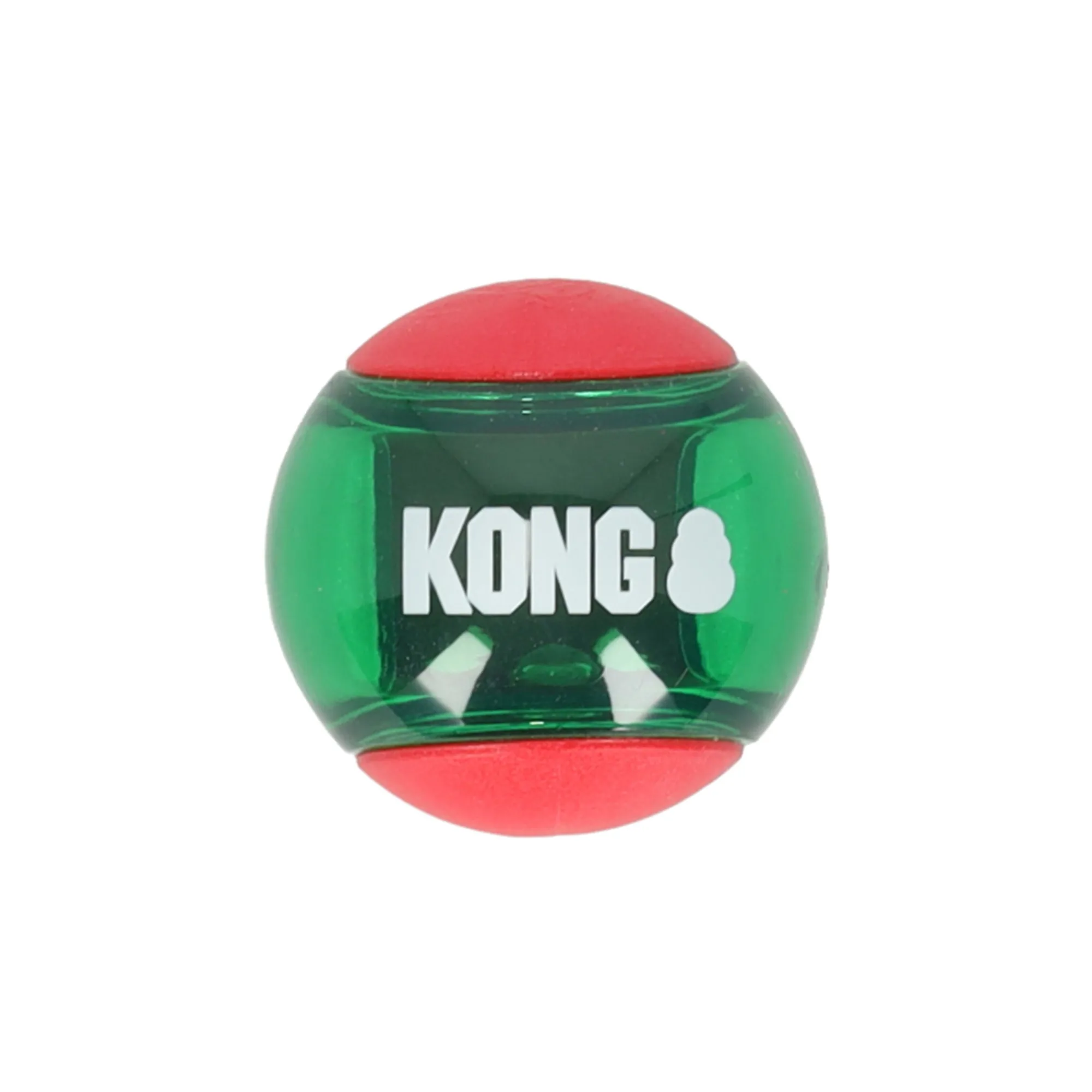 Kong Hondenspeelgoed>Speelgoed hond kerst bal 4 pak M