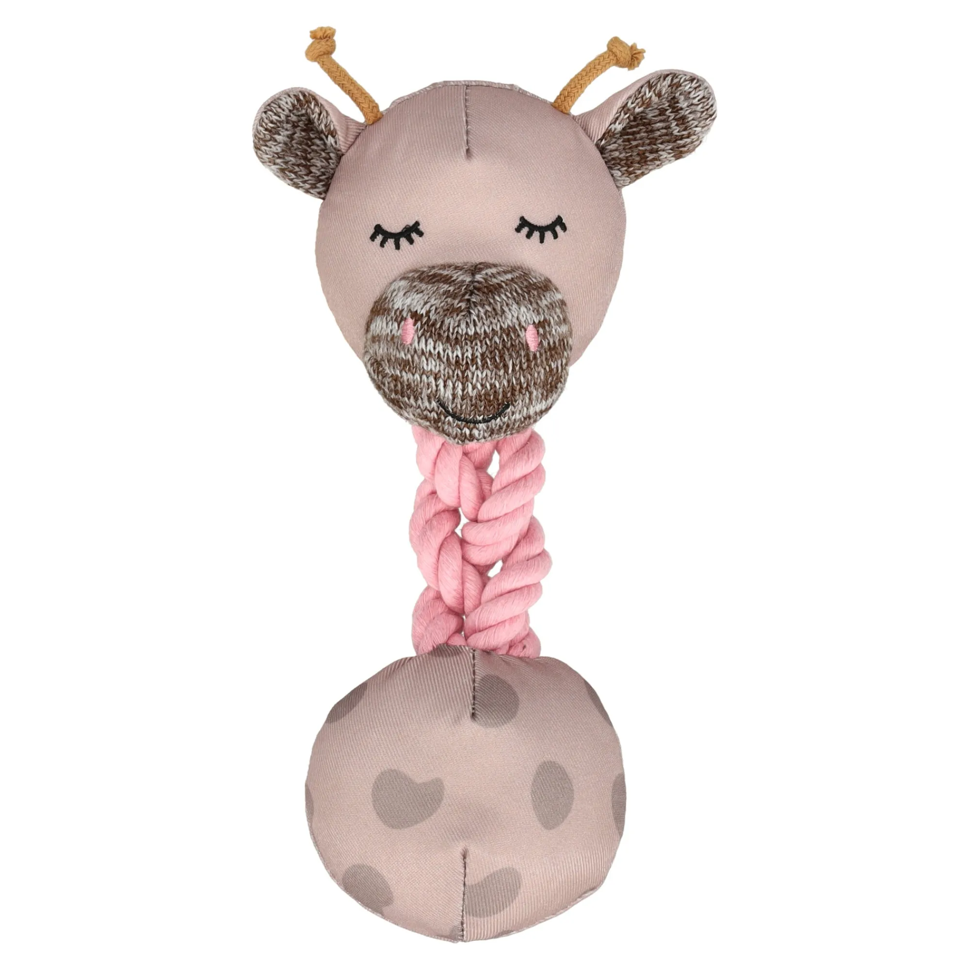 Friendly Pet Hondenspeelgoed>Speelgoed puppy giraf 22cm