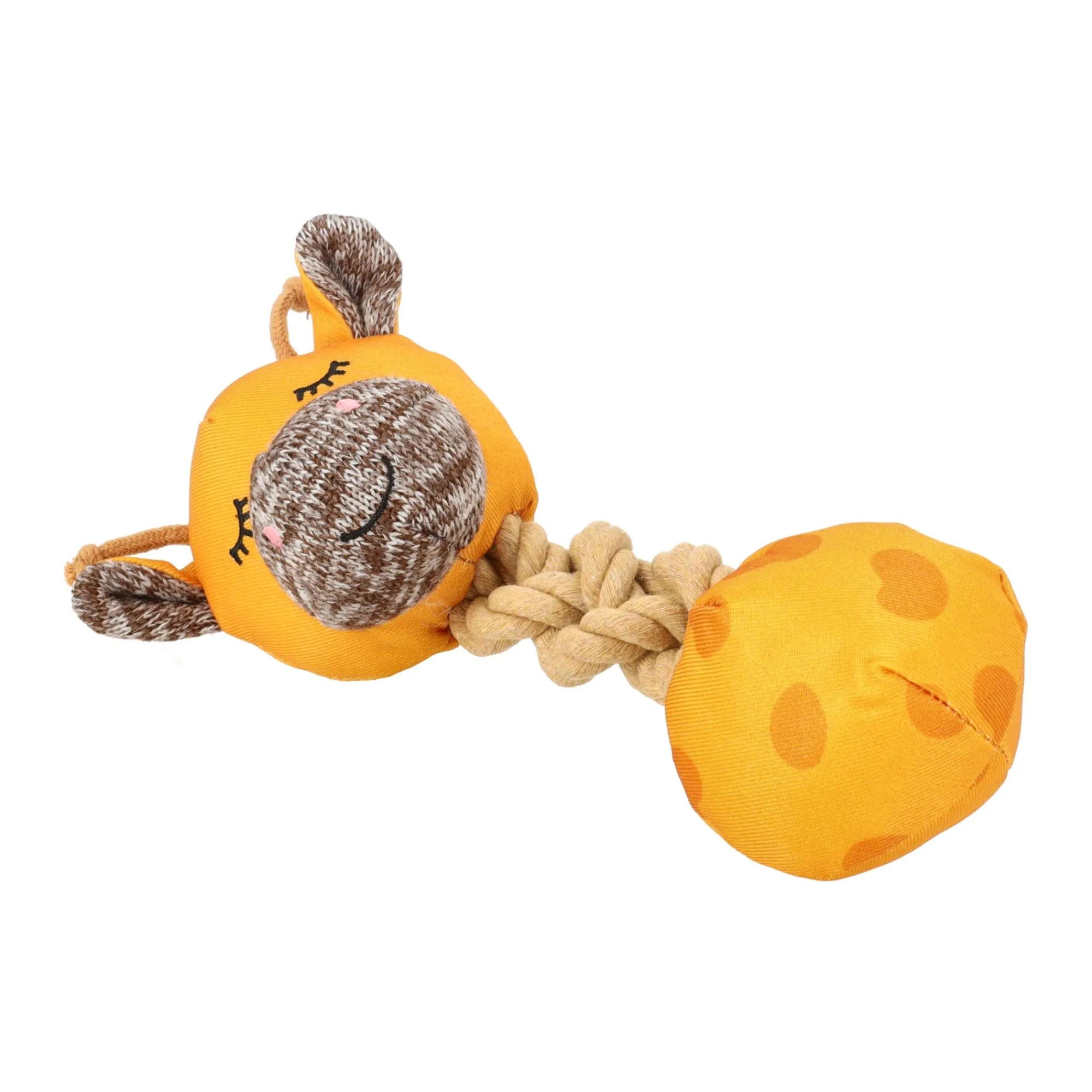 Friendly Pet Hondenspeelgoed>Speelgoed puppy giraf 22cm