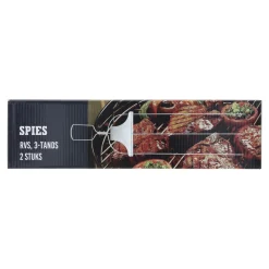 Barbecueaccessoires>Spies RVS 3-tands