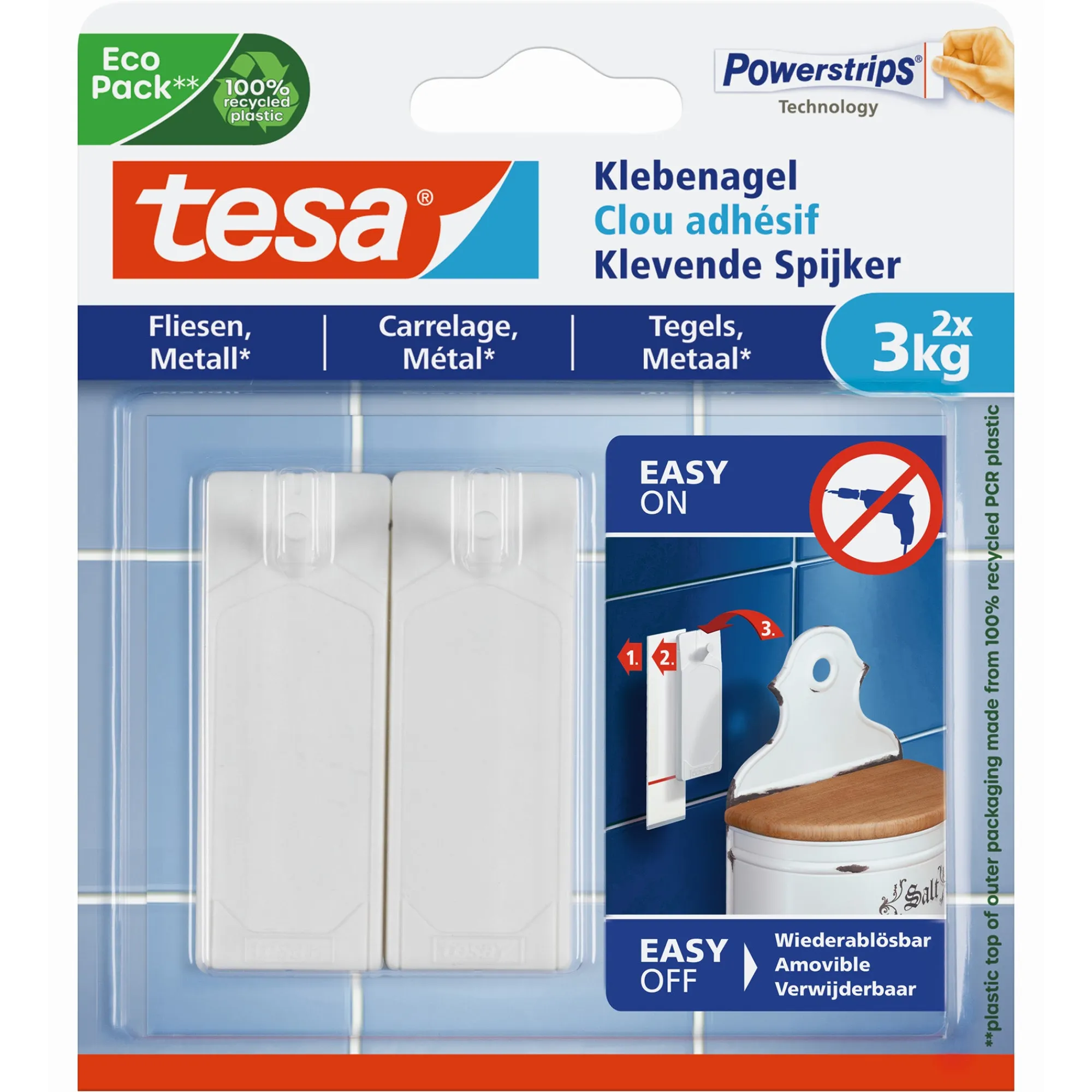 Tesa Bouw>Spijker kleef glad 2x3kg