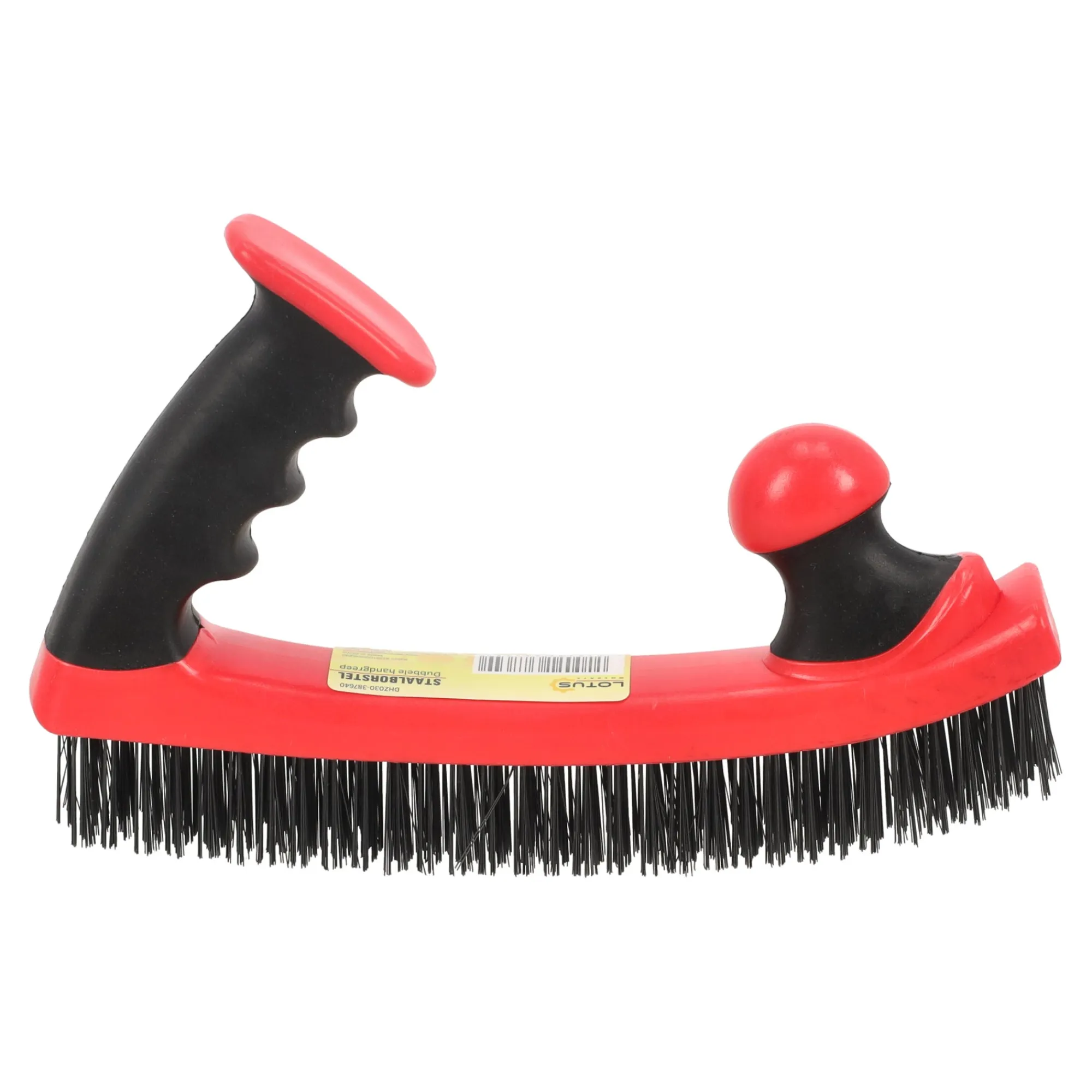 Lotus Handgereedschap>Staalborstel dubbele handgreep