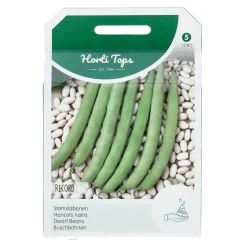 Horti Tops Moestuin>Stamslabonen Record verbeterd zonder draad