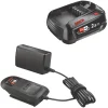 Bosch Tuinmachines>Startset Baretool lader met 18V 2,5Ah accu