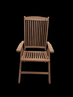 Bois le Duc Tuinstoelen>Stoel 5 standen Lotte 11 lats teak