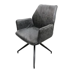 Binnenmeubels>Stoel Fancy draai Antraciet