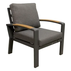 Bois le Duc Tuinstoelen|Loungesets>Stoel Foxton Antraciet