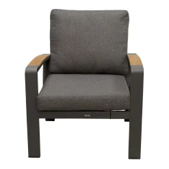 Bois le Duc Tuinstoelen|Loungesets>Stoel Foxton Antraciet