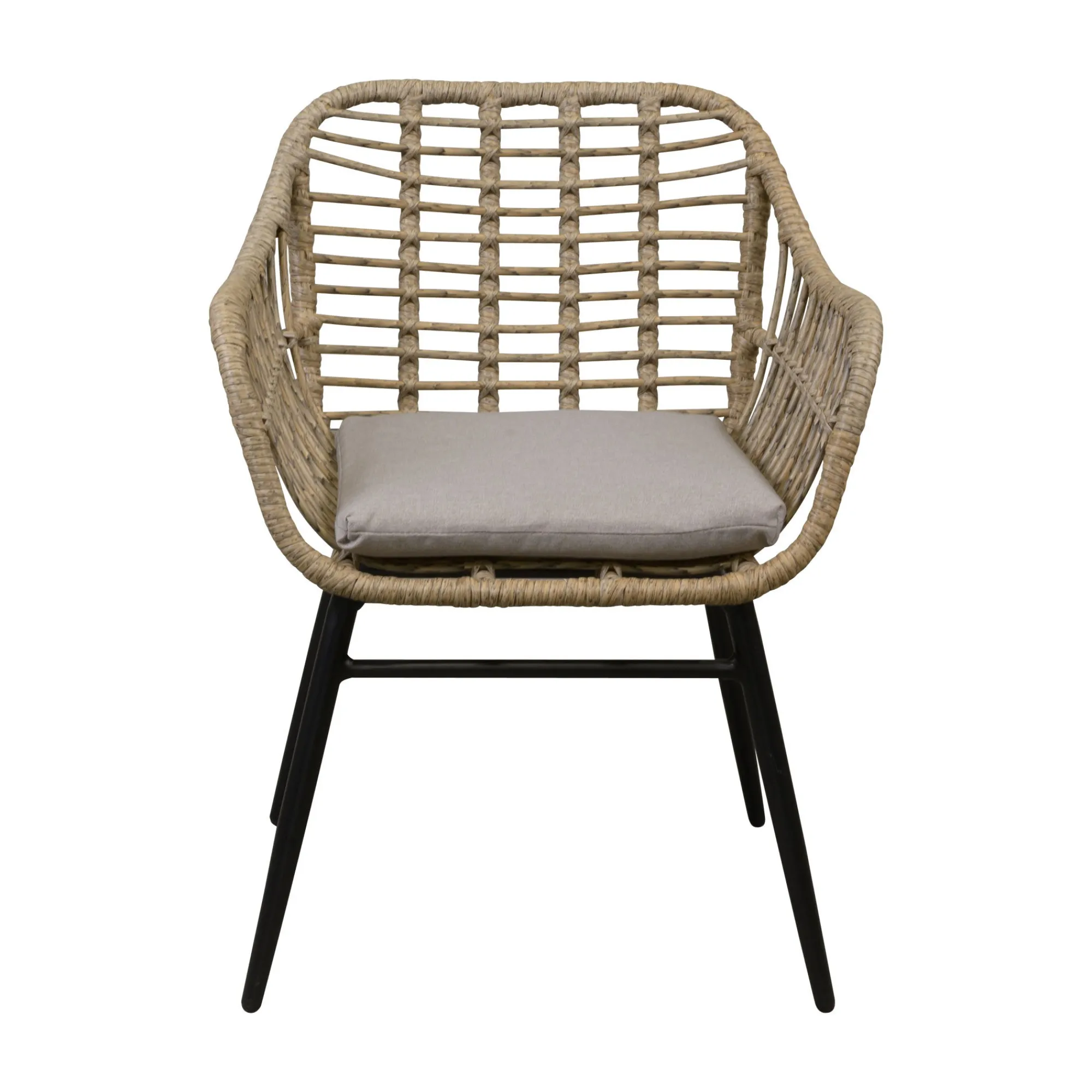 Bois le Duc Tuinstoelen>Stoel Marsella natural met kussen