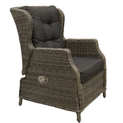 Bois le Duc Tuinstoelen>Stoel Olvera verstelbaar willow grey met kussen