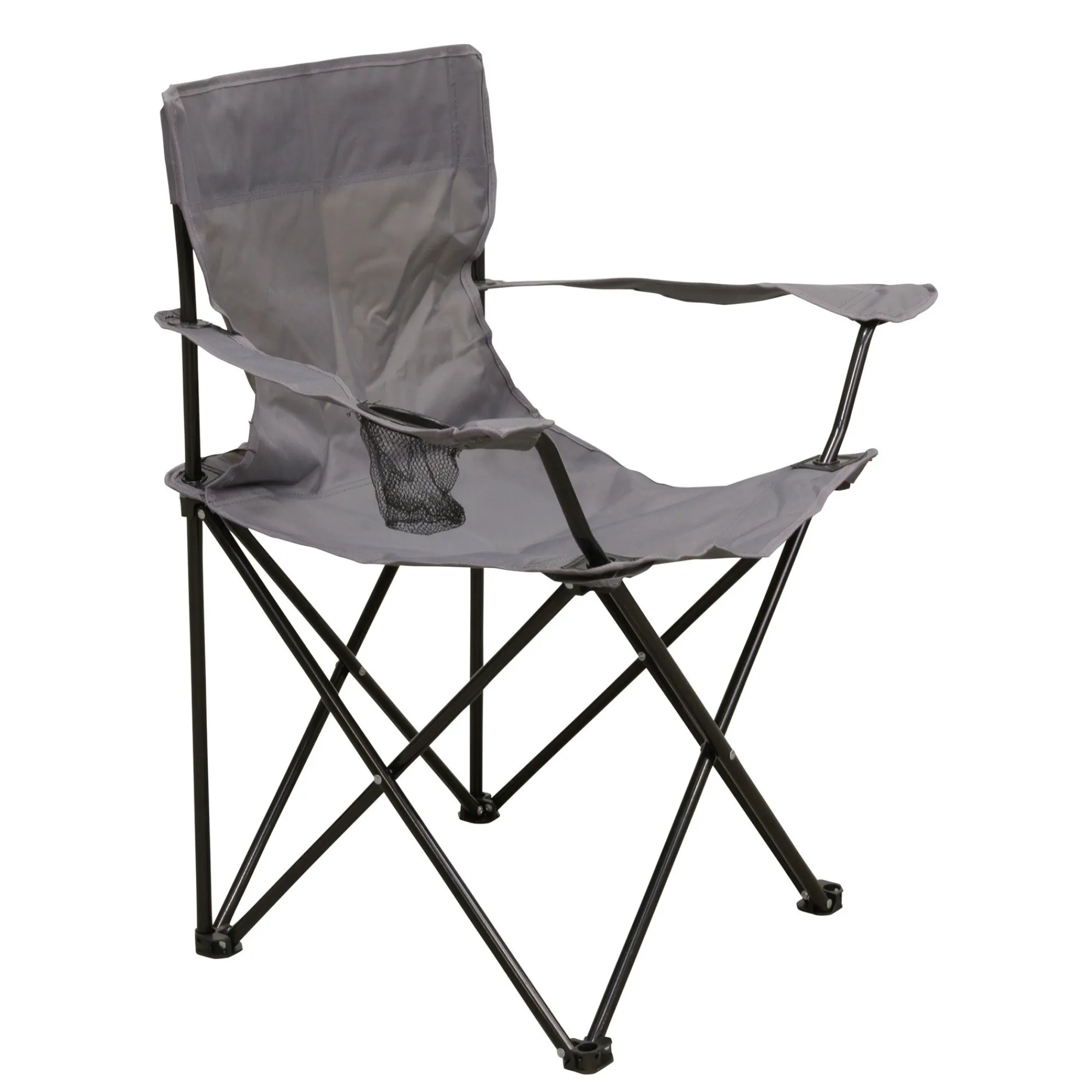 Campingstoel>Stoel opvouwb Ferro grijs